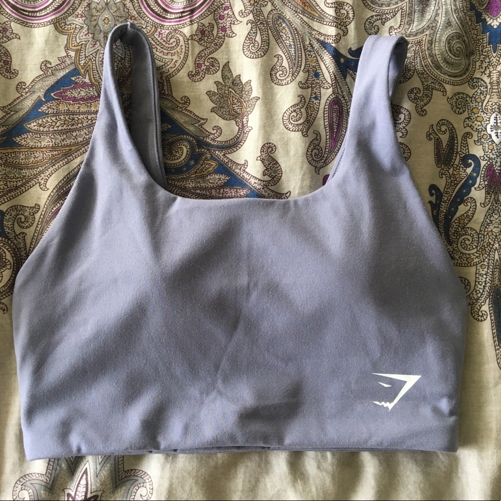 Gymshark blue sports bra size XS